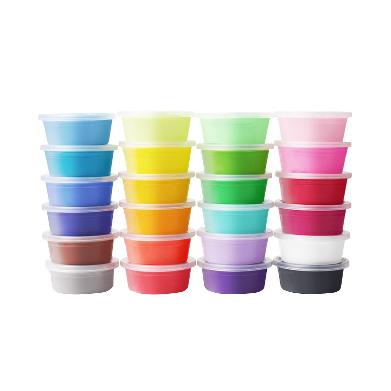 怡多贝(EVTTO) 超轻粘土36色收纳箱3-6岁儿童手工水晶彩泥无毒橡皮泥套装益智软陶雪花泥玩具