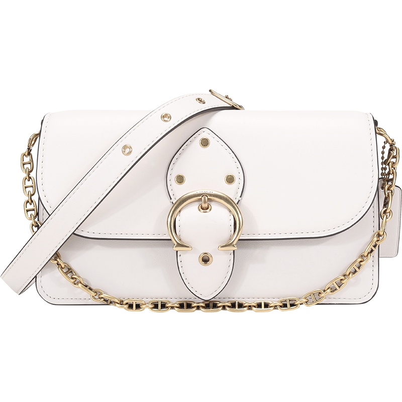 COACH 蔻驰 女士 专柜款BEAT系列皮革手提单肩斜挎包手拿包 4763