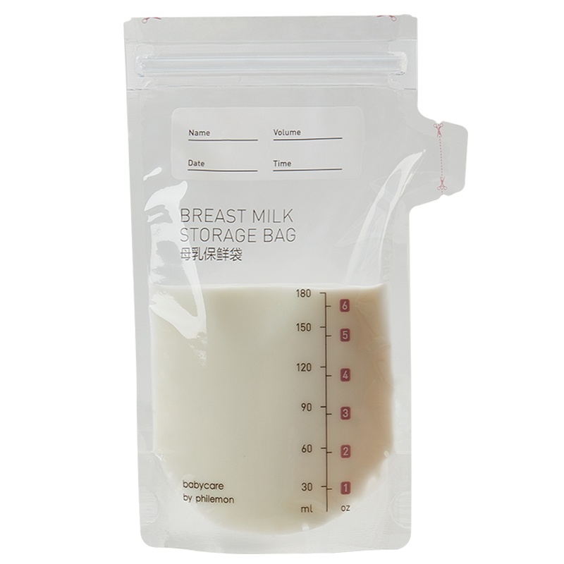 babycare母乳 保鲜袋一次性存奶袋可冷冻装奶袋 储奶袋/瓶 180ml-10片