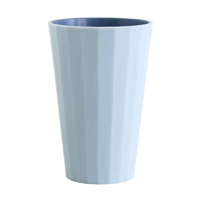 邦禾简约洗漱口杯家用刷牙杯子牙桶创意可爱牙缸杯套装情侣牙刷杯 北欧深蓝+北欧粉