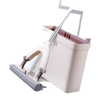 大卫 M5 对折式胶棉拖 拖地桶套装