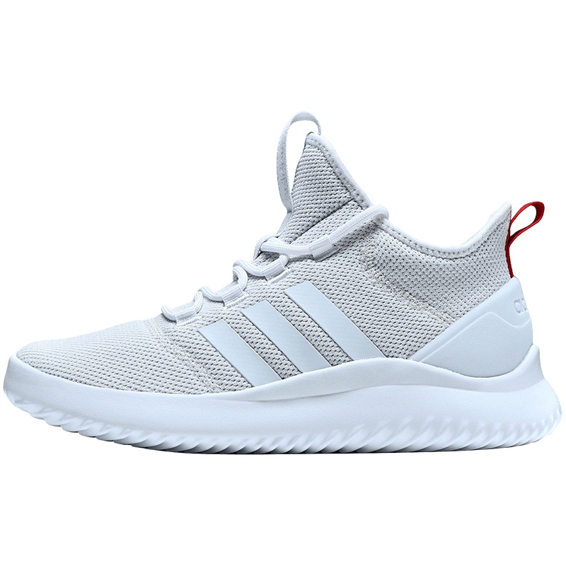 【自营】adidas阿迪达斯NEO男鞋休闲鞋透气休闲运动鞋DA9653 DA9654亮白+基础红