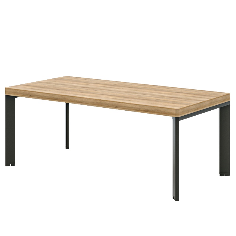 [藏书阁]金属架 办公茶几简约现代长茶几