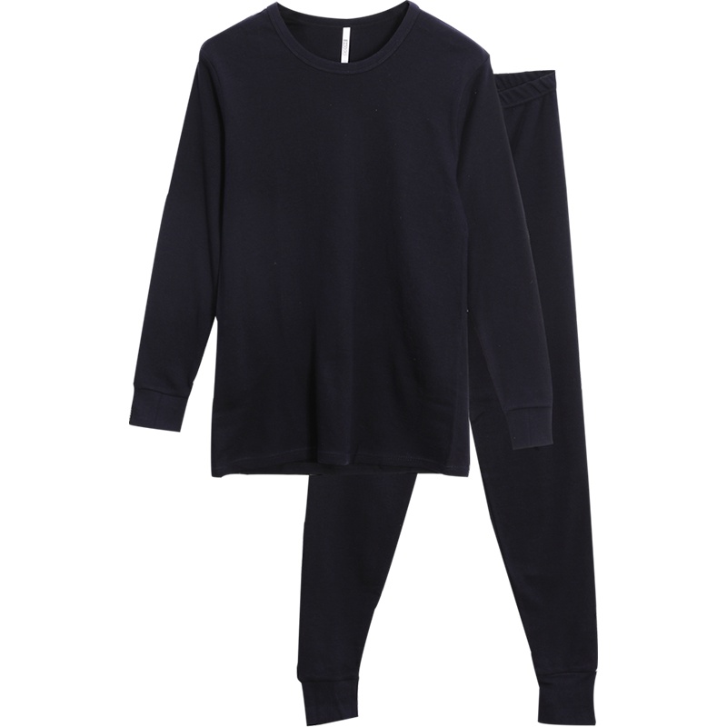 红豆居家(Hodohome)内衣男士秋衣秋裤秋季纯棉圆领保暖内衣套装红豆绒秋衣秋裤棉毛衫