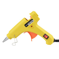 卓顺杰 热熔胶枪手工制作胶枪40W 多用途家用电热溶棒胶水条热融胶棒7mm (7mm胶棒用含3根胶棒)