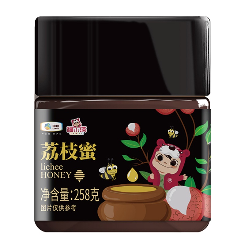 中粮福小满荔枝蜂蜜258g罐装*2