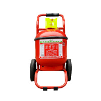 江荆 MFTZ/ABC20干粉灭火器 推车式干粉灭火器 20KG 办公厂房仓库用 推车干粉20kg