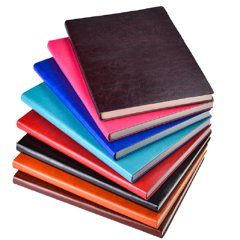 定制PU面办公笔记本记事本A5