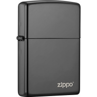 ZIPPO打火机 芝宝黑冰镜面 旗舰店正版 原装进口男士打火机 之宝黑冰商标150ZL