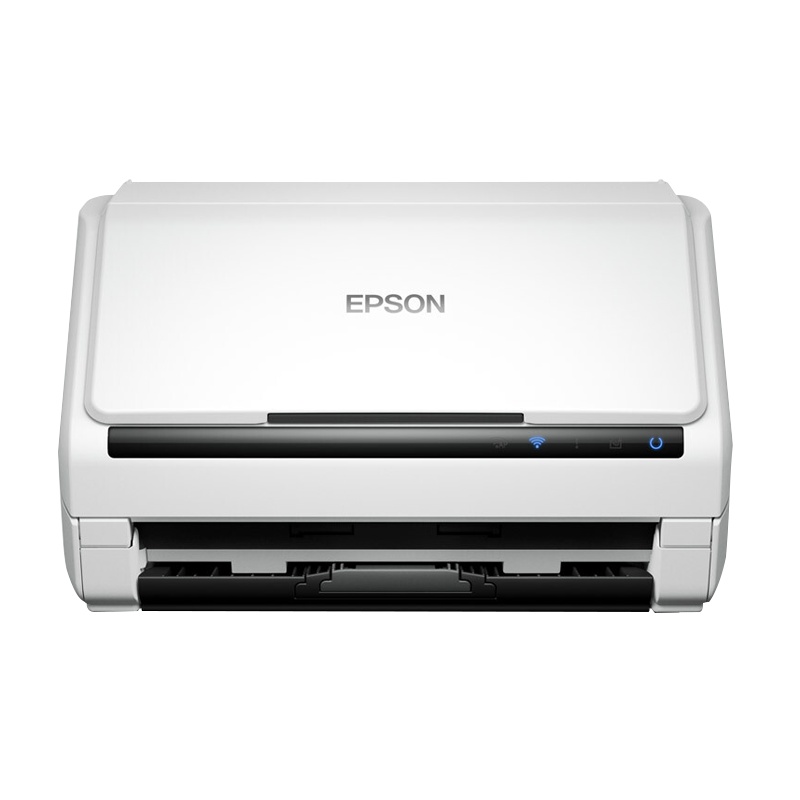 爱普生（EPSON）DS-570W A4馈纸式高速双面彩色文档扫描仪 白色