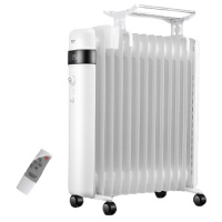 澳柯玛(AUCMA)遥控电油汀13片取暖器家用/电暖器/电暖气家用 NY22D618-13(Y)