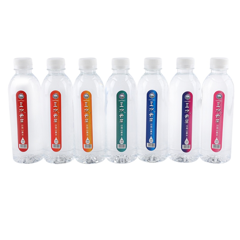 玉水云屏饮用山泉水天然山泉水369ml瓶装山泉水纯净云屏三峡泉水