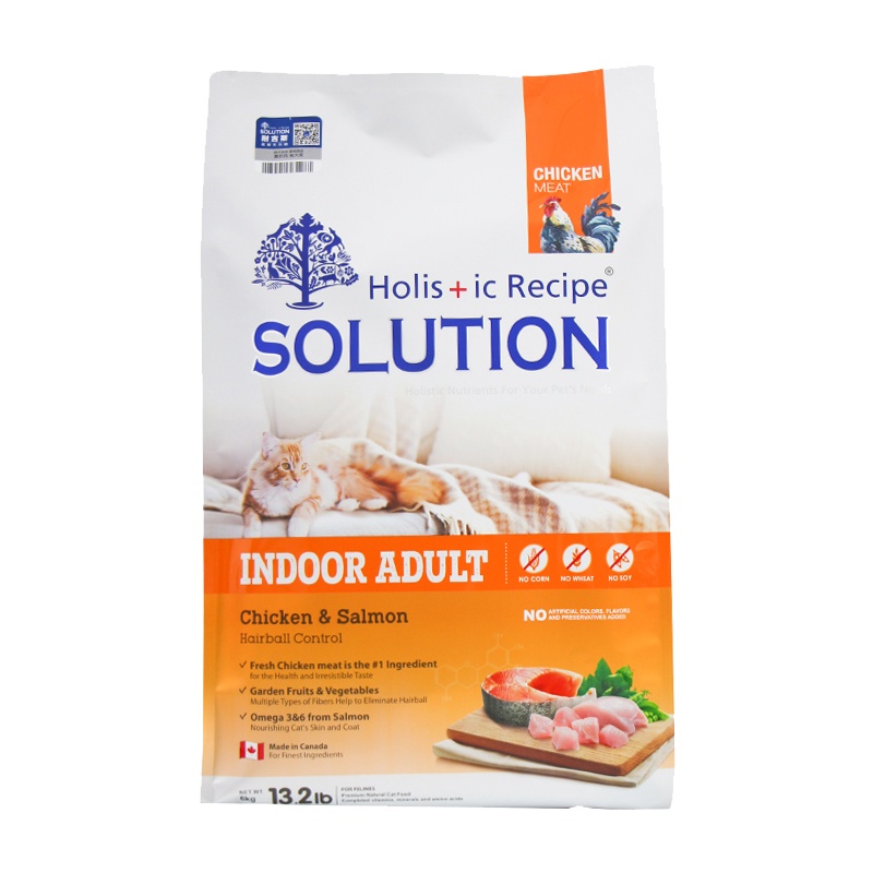 耐吉斯 室内成猫 (鸡肉+三文鱼) 6kg