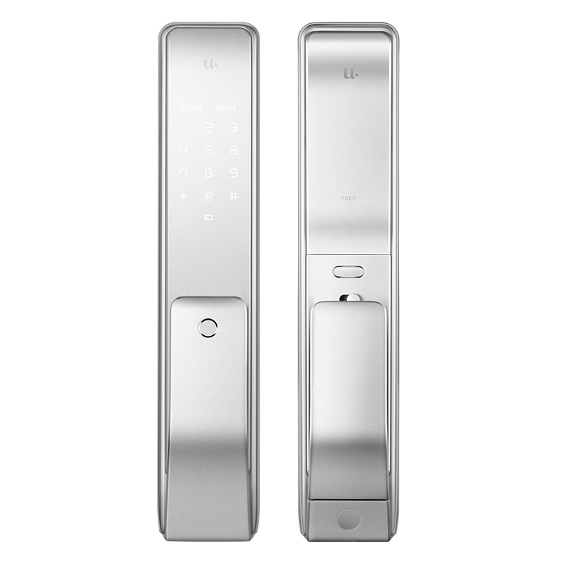 优点m2智能门锁指纹锁密码锁 全自动推拉式电子锁(限量发售)