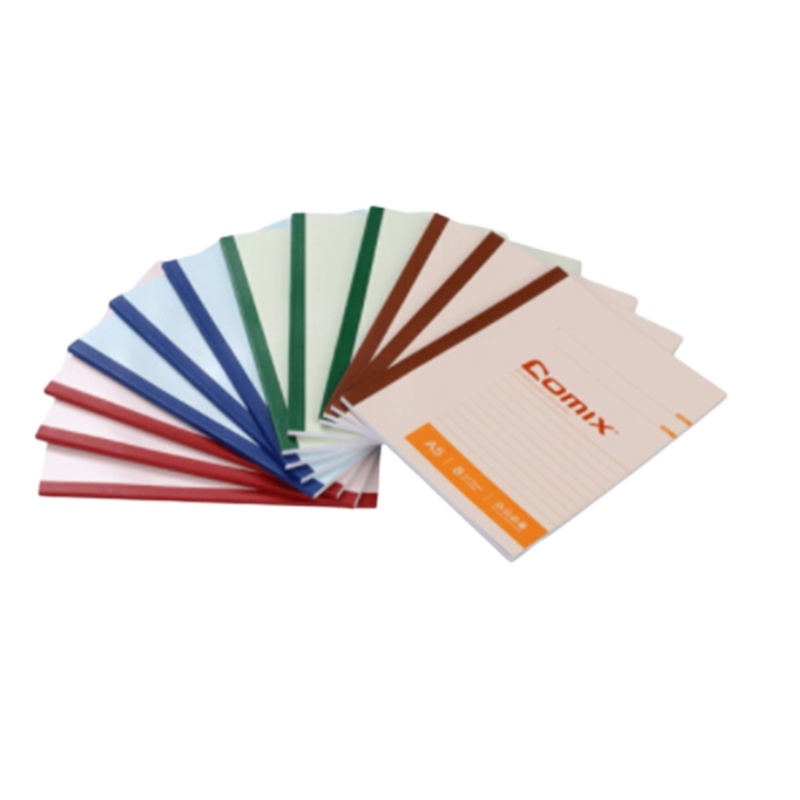 齐心(COMIX)YC C4504 无线装订本 A5 50页 5本装 颜色随机