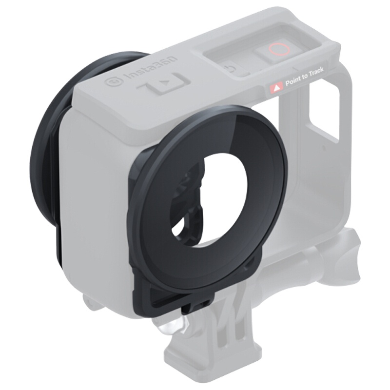 Insta360 ONE R 全景镜头鱼眼保护镜片 全景镜头模组防水壳 ONE R高清防抖防水运动相机全景相机运动摄像机