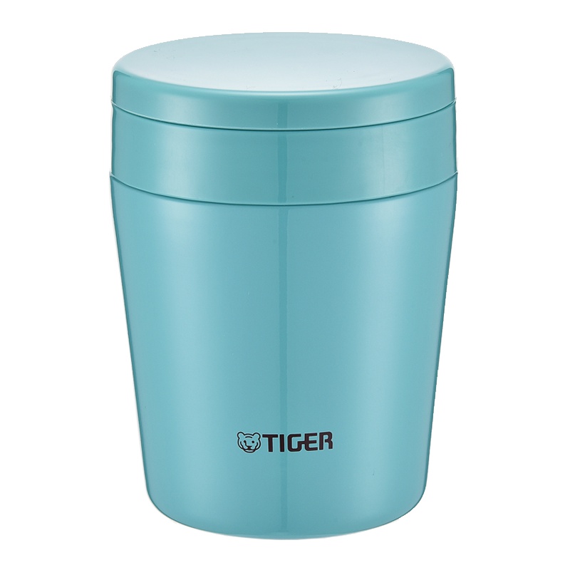 日本tiger虎牌多用焖烧杯MCL-A30C-AM 正品不锈钢焖烧罐辅食杯300ml新款薄荷蓝