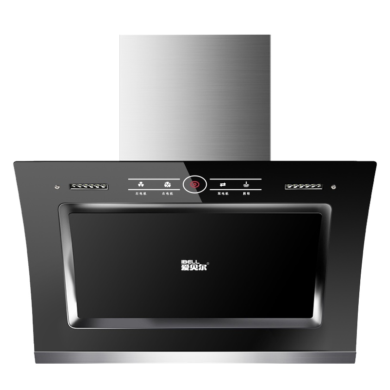 爱贝尔(IBELL)HY-935近吸式油烟机侧吸 18立方大吸力双电机抽油烟机 欧式脱排吸油烟机 自行安装