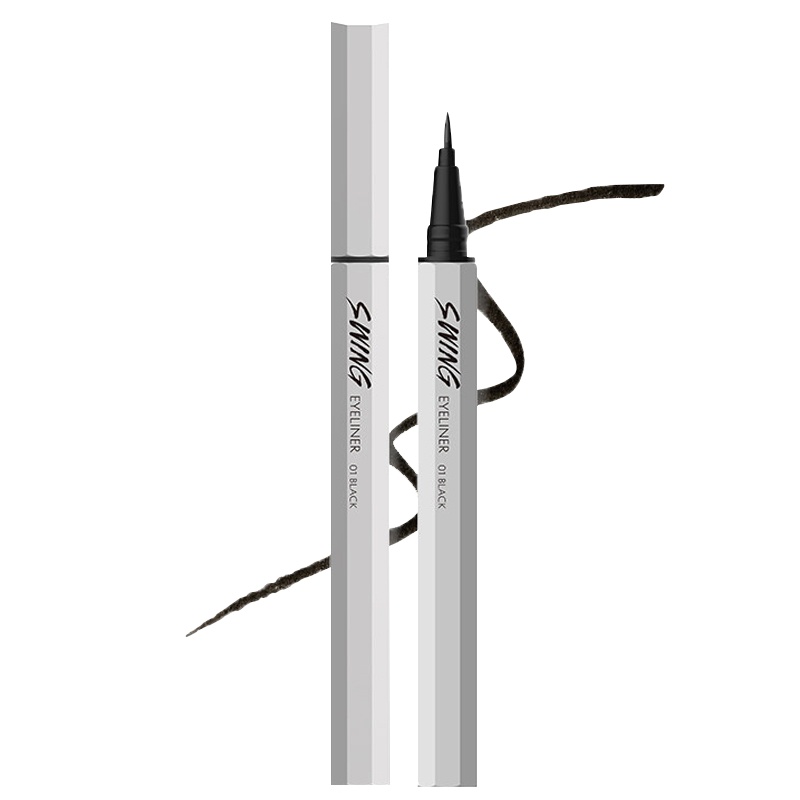 玛丽黛佳自由纤变眼线液笔能量黑 非胶笔防水防汗不易脱色持久不易晕染男