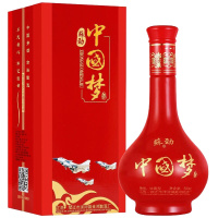 中国梦试饮白酒整箱特价52度500ml*2瓶纯粮食浓香型高粱酒水礼盒特价