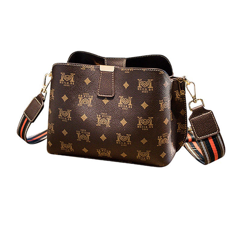 2020春季新款女款单肩包女士包包韩版百搭宽肩带斜挎包休闲包包时尚女包