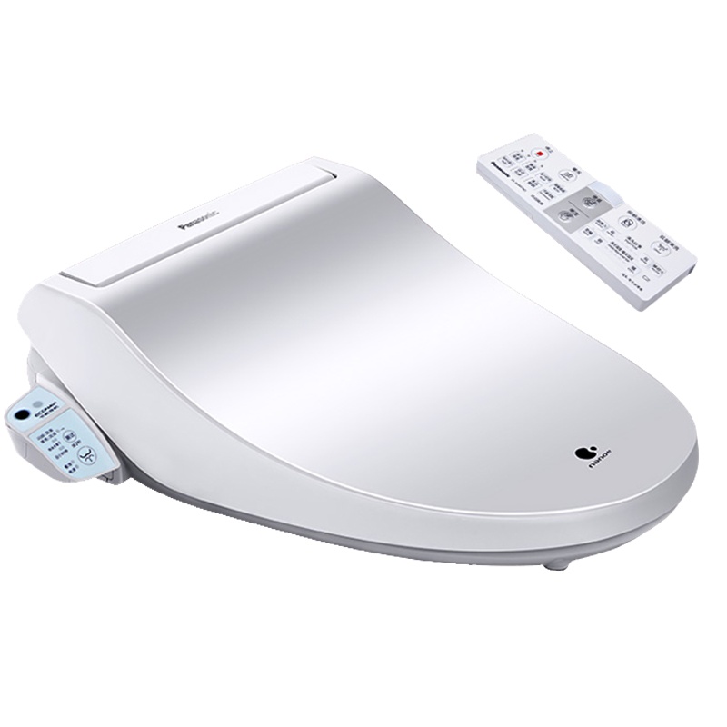 松下智能马桶盖遥控日本坐便器盖板nanoe纳米水离子杀菌自动开闭即热式全自动冲洗器DL-RJ60CWS