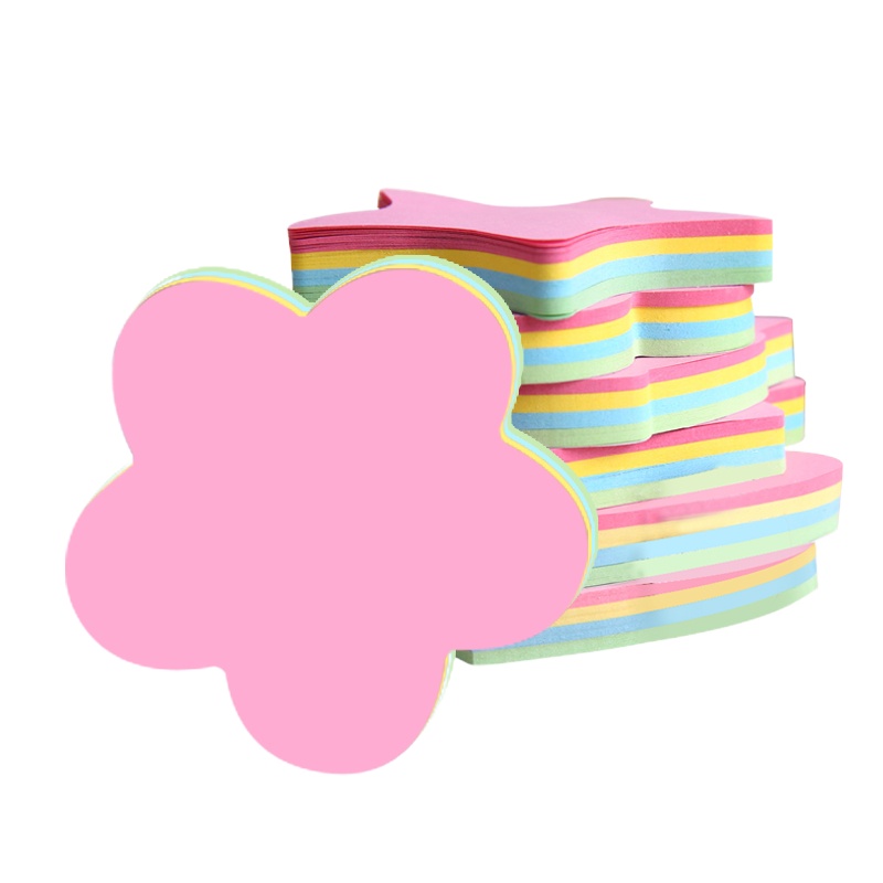 创易(chanyi)8本装 便利贴 便签纸 便签本 易事贴 百事贴 办公文具 花型 CY7675