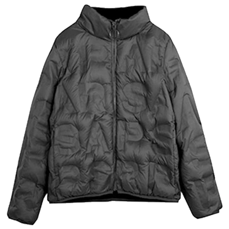 拉夏贝尔休闲冬季韩版H版型可爱风薄款短款羽绒服女士10023529