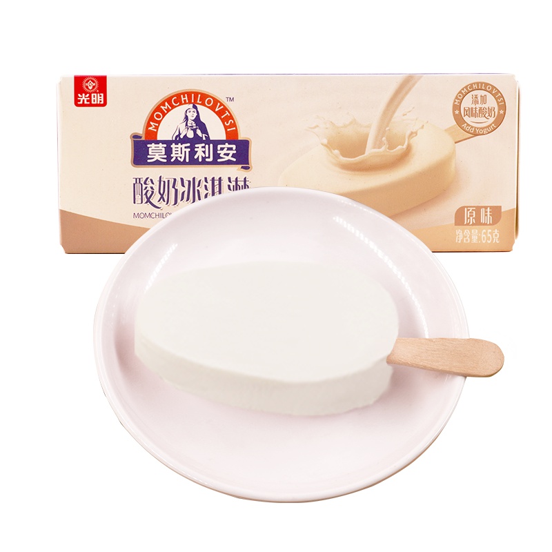 光明莫斯利安酸奶冰淇雪糕65g*12