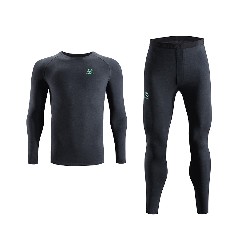 凯乐石速干内衣裤男女情侣运动打底衣徒步登山透气排汗弹力贴身内衣套装