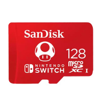 [免邮]闪迪(SanDisk)128G TF卡 任天堂Switch授权 游戏系统内存卡读100MB/s 马里奥赛车主题款