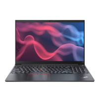 联想ThinkPad E15 2021新款 15.6英寸高性能轻薄笔记本电脑( i7-1165G7 16G 512GSSD 核显 ) 高色域 黑色 商务办公 网课学习 影音娱乐