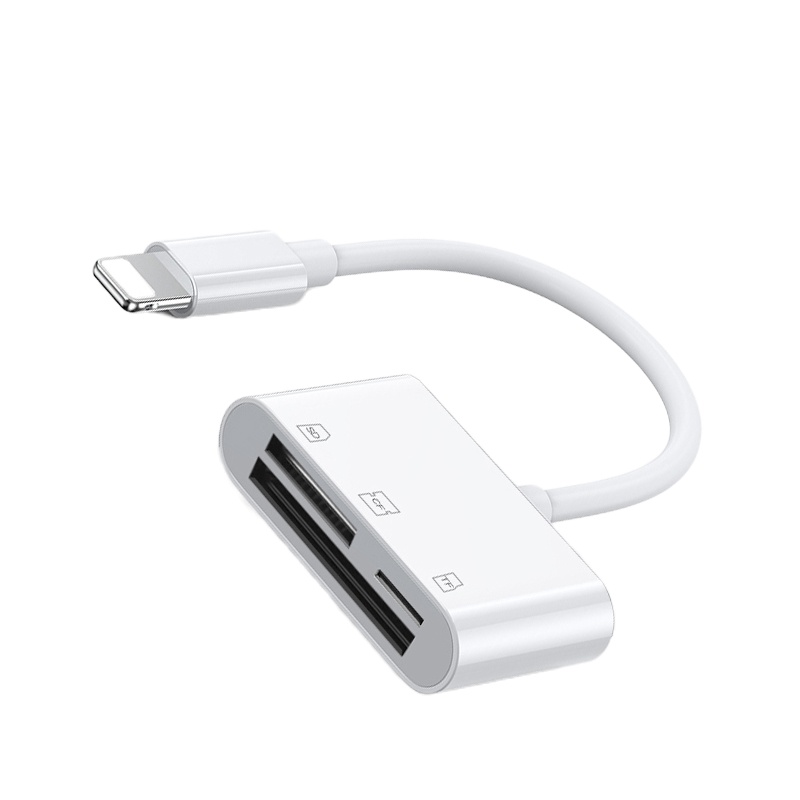 佳能 usb3.0高速读卡器 多合一sd/tf内存卡转换器安卓typec电脑两用otgtypec安卓otg苹果手机sd卡cf读卡器 XQD读取tf内存转换转usb接口iphone连