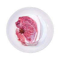 [拍6袋送3袋肉馅 黑猪吃橡子果玉米]野蛮香 东北黑猪 后腿肉 新鲜猪肉 猪腿肉散养 黑猪肉 新鲜土猪肉400g