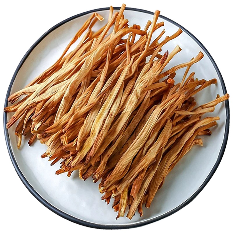 草本家 黄花菜250g*2黄花菜干货湖南特产祁东黄花菜干黄花菜农家土特产散装自产新鲜无硫金针菜黄花菜袋装