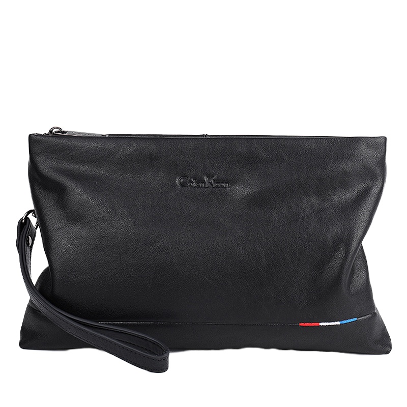 [CK正品]Caecn Koen男士手拿包真皮信封包青年大容量夹包商务品牌手抓包男包牛皮韩版休闲