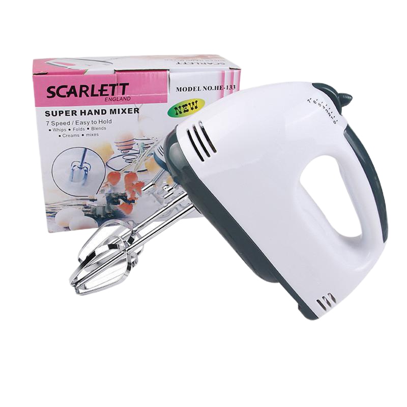 家用7档电动打蛋器 时光旧巷手持蛋清奶油搅拌机 多功能烘焙和面机打蛋机