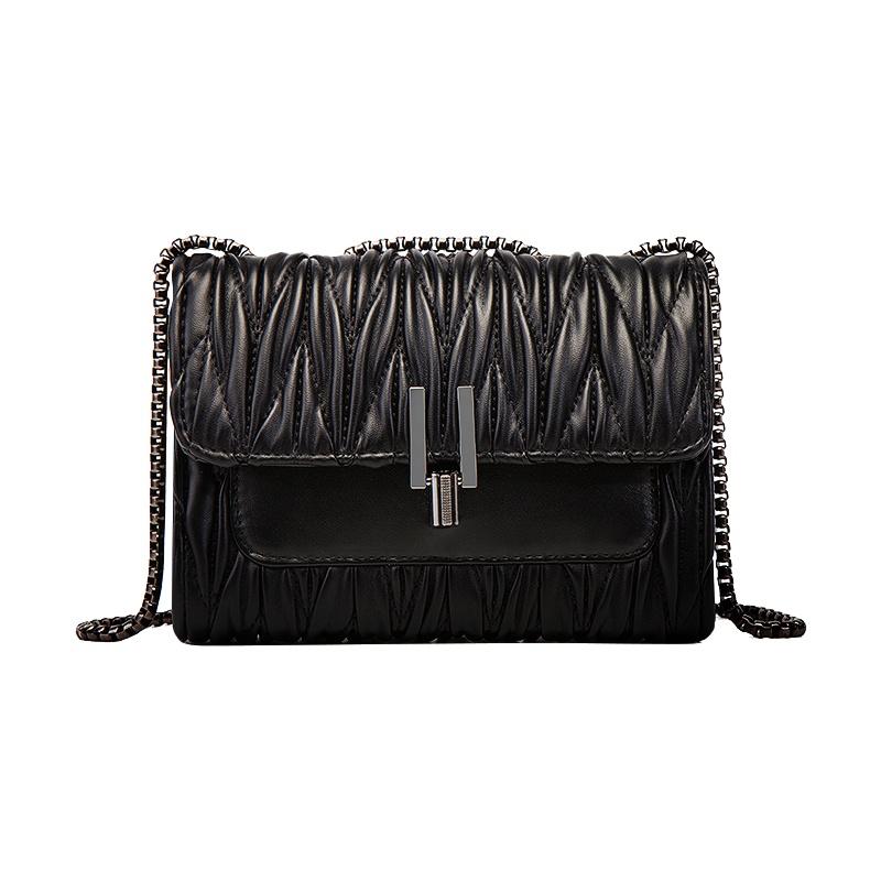 2021新款单肩斜挎链条包时尚百搭气质女包质感小包包LB191144