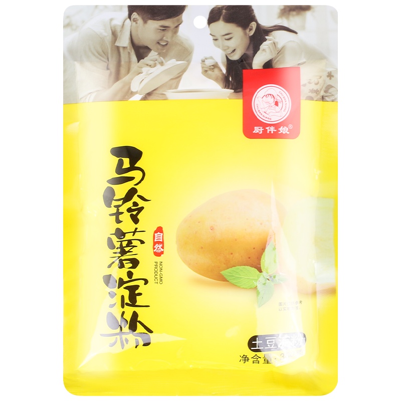 厨伴娘马铃薯淀粉300g*5袋装家用生粉勾芡土豆淀粉太白粉