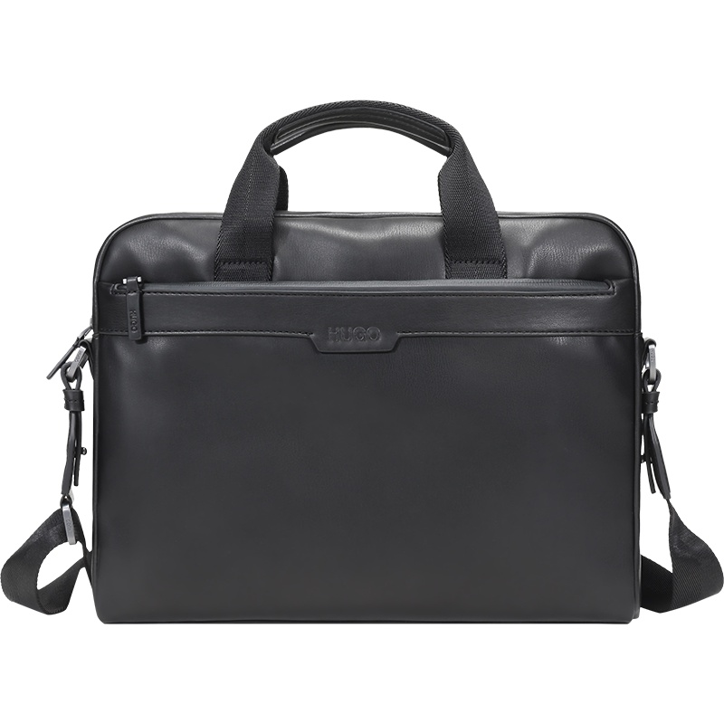 HUGO BOSS 雨果博斯 男士 聚氮基甲酸手提单肩斜挎包公文包 50445801