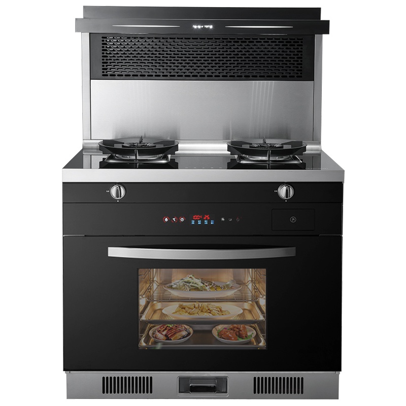 荣事达(Royalstar)家用蒸烤一体集成灶自动变频节能大吸力侧吸式油烟机燃气灶集成灶天然气9622