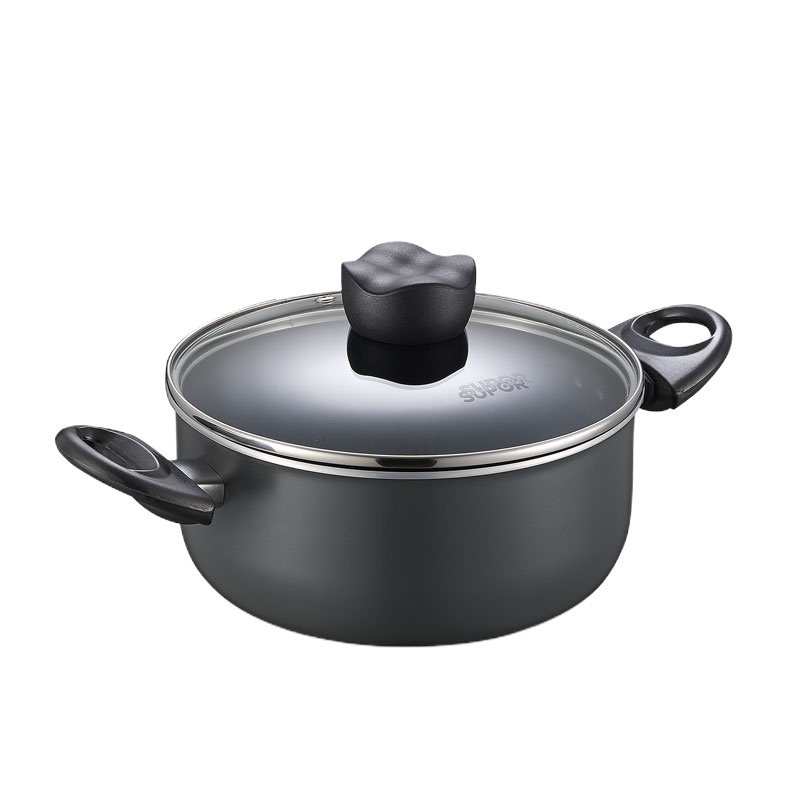 苏泊尔雅悦精选火红点二件套 VTP1707T(28深型煎炒锅 20汤锅)