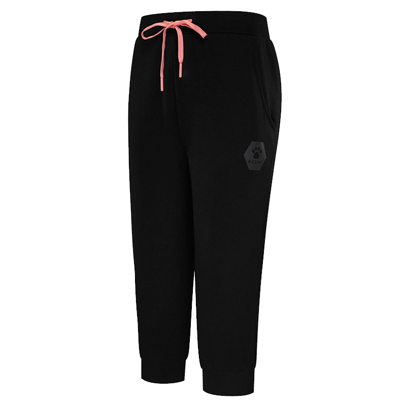 KELME/卡尔美 运动宽松七分裤瑜伽健身休闲裤子吸汗舒适训练女裤
