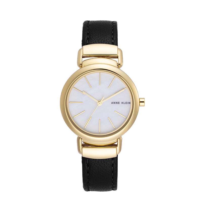 安妮克莱因（ANNE KLEIN）简约经典系列简约时尚贝母表盘石英女士手表AK/2752MPBK