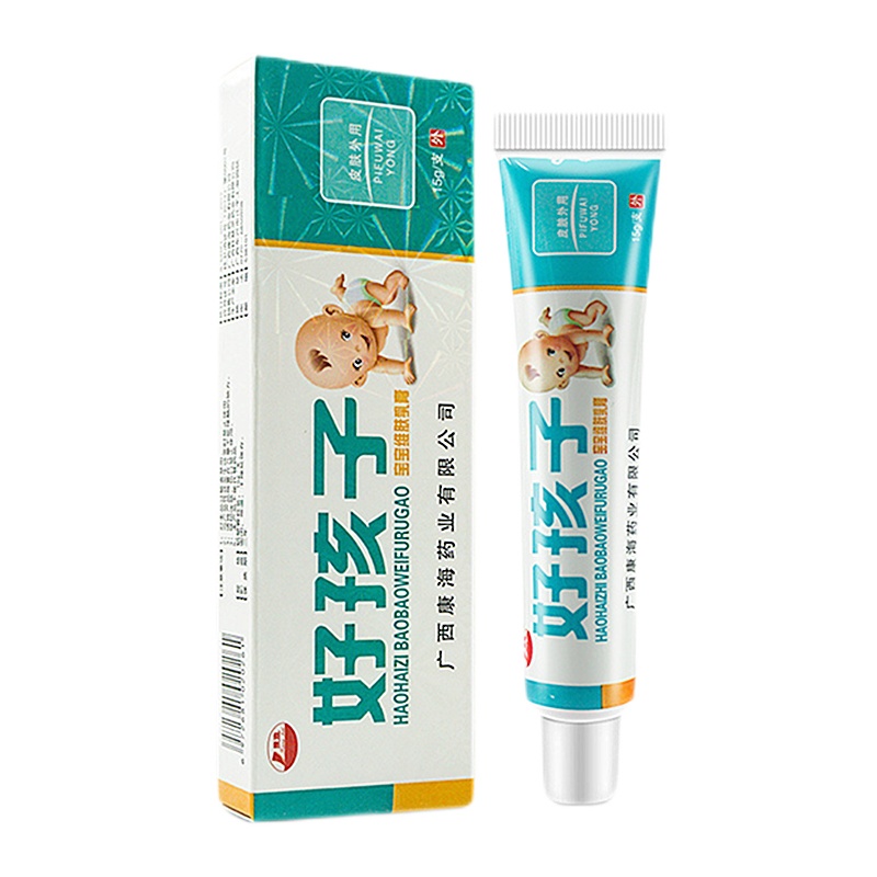 [买2送1买3送2买4送4]康海好孩子宝宝维肤乳膏15g儿童止痒草本抑菌软膏