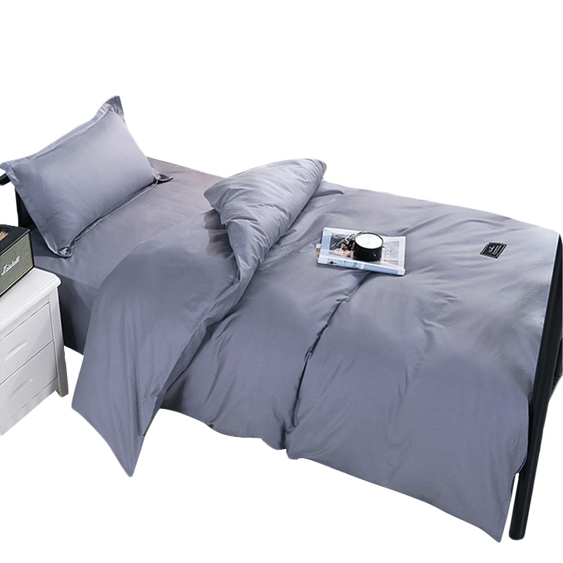 三极户外(Tri-polar)TP2828 热熔棉六件套单位医院学校宿舍全棉单人床上下铺三件套床上用品棉花热熔棉被子
