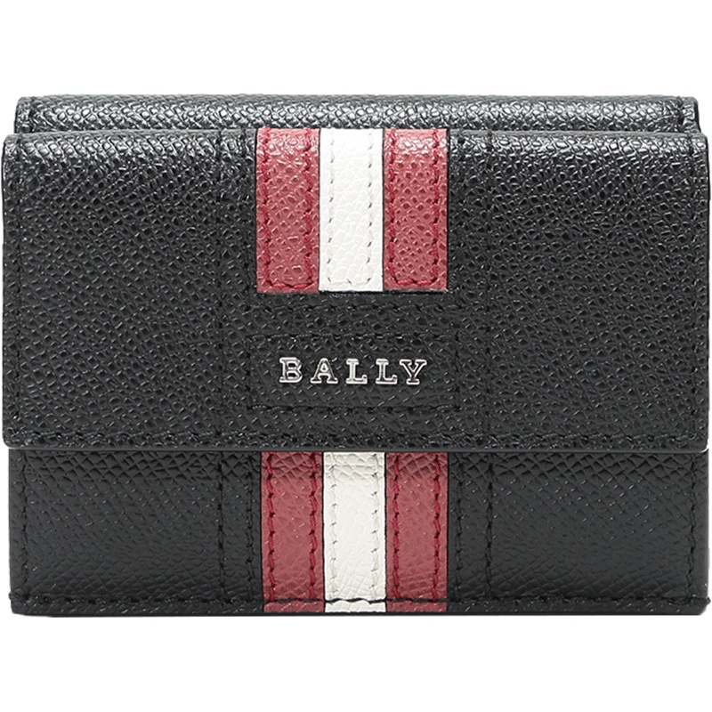 Bally 巴利 男士皮质短款钱包钱夹 TEIR LT