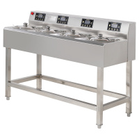 飞天鼠(FTIANSHU) 煲仔饭机商用全自动智能数码外卖电煲仔炉瓦煲砂煲锡纸 4头单层单排