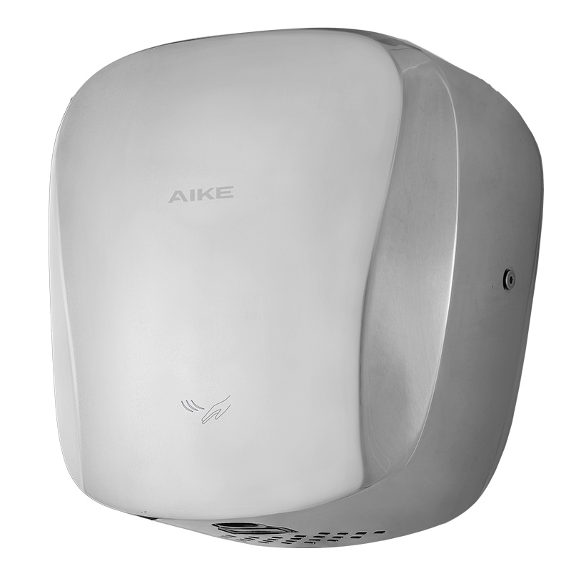 艾克(AIKE)不锈钢高速烘手器公共卫生间商用干手器全自动感应烘手机免接触吹手干手机AK2903