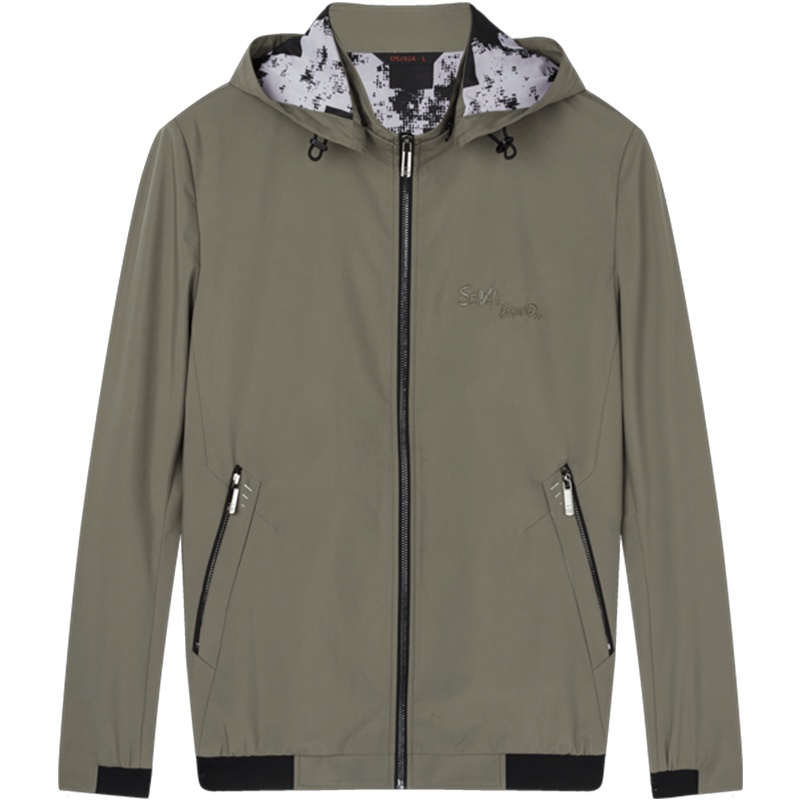 柒牌SEVEN男装茄克2019秋冬商务休闲夹克外套男士时尚都市防风